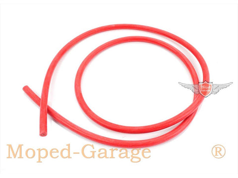 Ignition cable silicone 1 meter red 7mm for moped, scooter, motorcycle DIVERSE / IMPORT MOTOVEIKALS 21