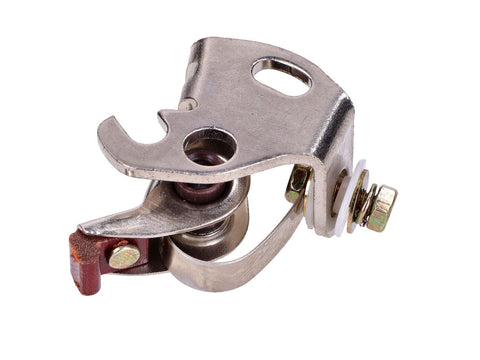 Ignition contact set Goebel for Express Radexi, Zündapp KM 48/1, 48/2, 48/3, 48/4, 48/5, 50, Kreidler J R Amazone, Hercules 213, NSU Quickly, Victoria Vicky 3, 4 GOEBEL MOTOVEIKALS 21