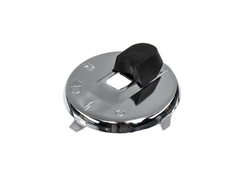 ignition lock cover chromed for Simson KR51/1, KR51/2 Schwalbe, SR4-2, SR4-3, SR4-4 OEM STANDARD MOTOVEIKALS 21