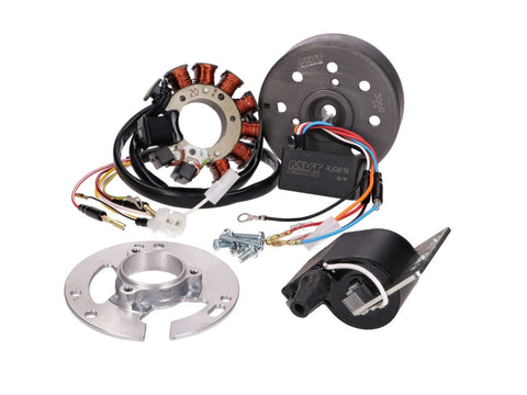 ignition MVT Millenium for Derbi EBE, D50B0 -17 w/ kick starter MVT ALLUMAGE MOTOVEIKALS 21