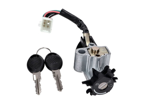 ignition switch / ignition lock for Peugeot Ludix VPARTS MOTOVEIKALS 21