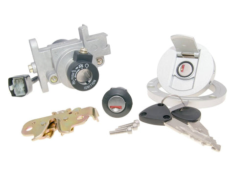 ignition switch / key switch lock set for Peugeot Speedfight 3, 4 AC, LC 101 OCTANE MOTOVEIKALS 21