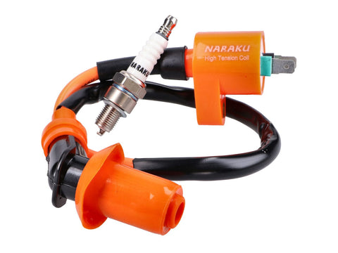 ignition upgrade kit Naraku ignition coil and spark plug iridium for GY6 139QMB NARAKU MOTOVEIKALS 21