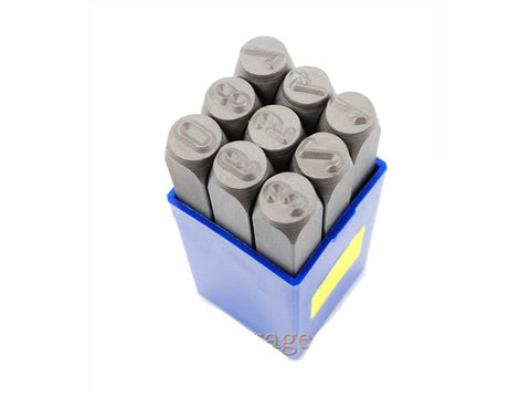 Impact numbers set 6mm for motorcycle, car, trailer DIVERSE / IMPORT MOTOVEIKALS 21