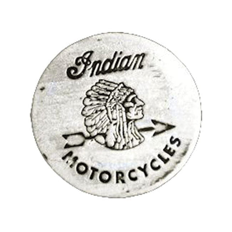 Indian motorcycle biker pin MCS MOTOVEIKALS 21