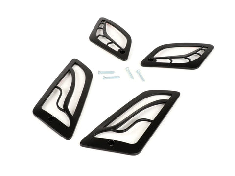 Indicator grill set -MOTO NOSTRA- Vespa GT, GTL, GTV, GTS 125-300 - matt black MOTO NOSTRA MOTOVEIKALS 21