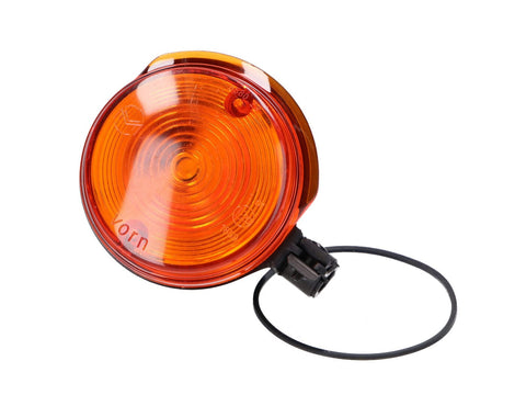 indicator light assy front 80mm orange w/ black cap for Simson S50, S51, S70, SR50, SR80 DIVERSE / IMPORT MOTOVEIKALS 21