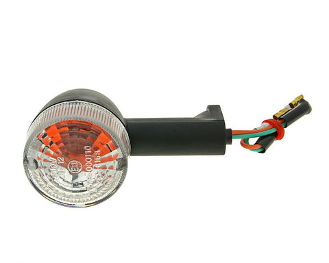 indicator light assy front right / rear left for Aprilia RX, SX, Derbi Senda DRD, Gilera VPARTS MOTOVEIKALS 21