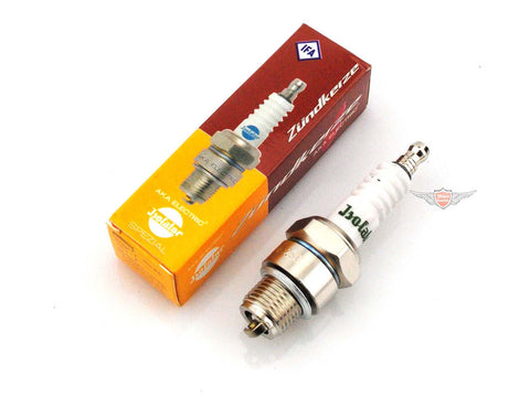 Insulator spark plug electrode gap 0.4 mm for S50, S51, S70, S53, SR50, SR80, KR51/1, KR51/2, SR4-2, SR4-3, SR4-4, SR1, SR2, SR2E, MZ ES, ETS, TS, ETZ, RT125/1, RT125/2, RT125/3 DIVERSE / IMPORT MOTOVEIKALS 21