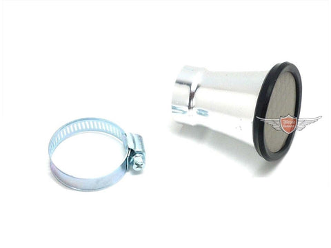 Intake funnel aluminum 35mm 65mm 60mm for Zündapp, Kreidler, Hercules, Puch, Simson DIVERSE / IMPORT MOTOVEIKALS 21