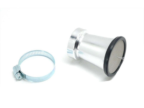 Intake funnel aluminum 42mm connection 75mm total length 65mm funnel for Zündapp, Kreidler, Hercules, Puch, Simson DIVERSE / IMPORT MOTOVEIKALS 21