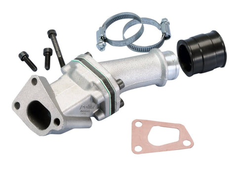 intake manifold Polini reed block 24/28.5mm for Vespa 50 HP, FL2, PK, XL, 125 ETS, PK, XL w/ CP carburetor POLINI MOTOVEIKALS 21