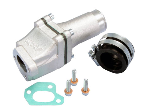 intake manifold Polini reed block 30/36mm for Piaggio Ape 50 FL, FL2, FL3, RST Mix w/ 24-30mm PWK carburetor POLINI MOTOVEIKALS 21