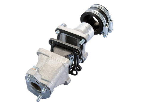intake manifold Polini reed block 30/36mm for Piaggio Ape 50 FL, FL2, FL3, RST Mix w/ 24-30mm PWK carburetor POLINI MOTOVEIKALS 21