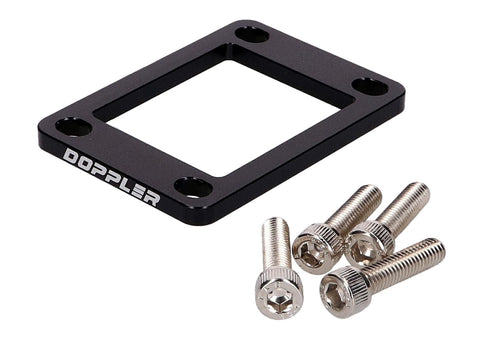 intake manifold spacer Doppler 5mm black for Minarelli AM, Derbi EBE, EBS, D50B DOPPLER MOTOVEIKALS 21