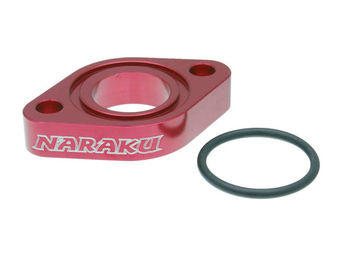 intake manifold spacer Naraku Jet Flow aluminum CNC milled for 139QMB/QMA NARAKU MOTOVEIKALS 21