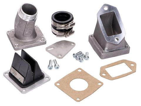 intake manifold system EGIG Performance 170 w/ reed block for Vespa Smallframe EGIG PERFORMANCE MOTOVEIKALS 21