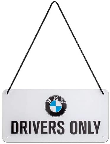Izkārtne BMW Drivers Only 10x20cm NOSTALGIC ART MOTOVEIKALS 21