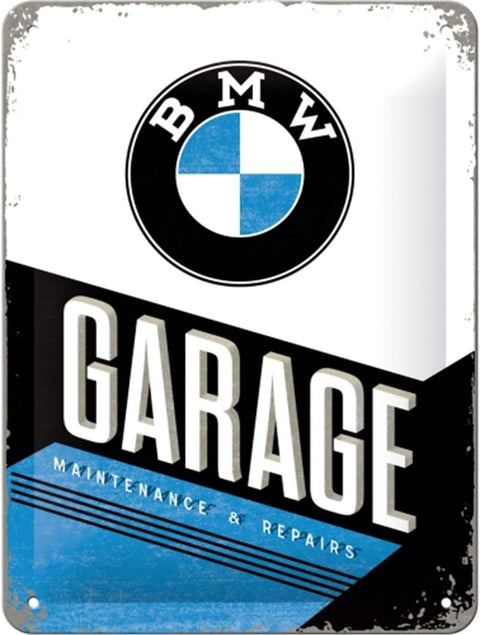 Izkārtne BMW Garage 15cmx20cm NOSTALGIC ART MOTOVEIKALS 21