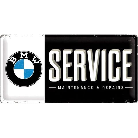 Izkārtne BMW Service 25x50cm NOSTALGIC ART MOTOVEIKALS 21
