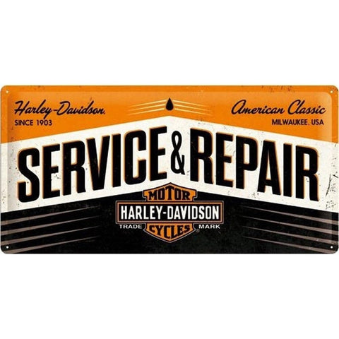 Izkārtne Harley-Davidson Service & Repair 25x50cm NOSTALGIC ART MOTOVEIKALS 21