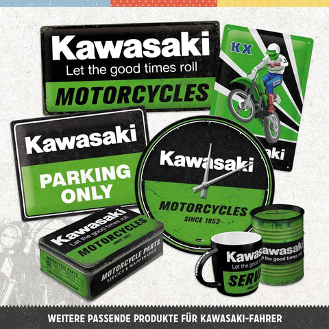 Izkārtne Kawasaki - Ninja 20x30cm NOSTALGIC ART MOTOVEIKALS 21