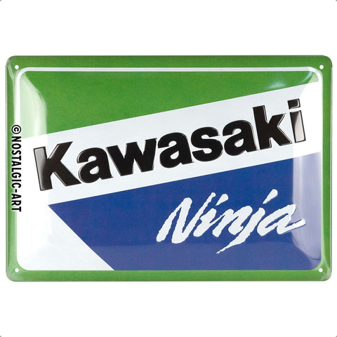 Izkārtne Kawasaki - Ninja 20x30cm NOSTALGIC ART MOTOVEIKALS 21