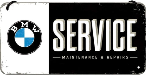 Izkārtne Nostalgic-Art BMW Service 10x20cm NOSTALGIC ART MOTOVEIKALS 21