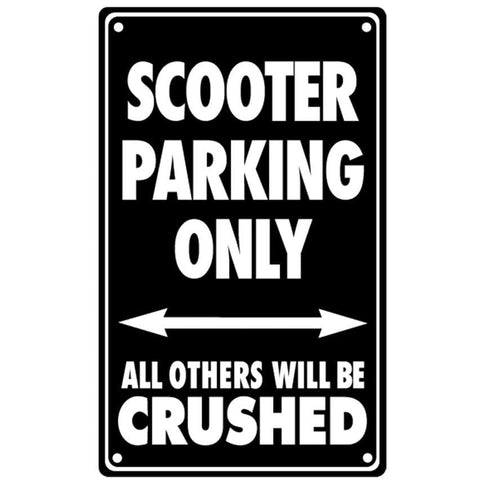 Izkārtne SCOOTER PARKING ONLY S.I.P. MOTOVEIKALS 21