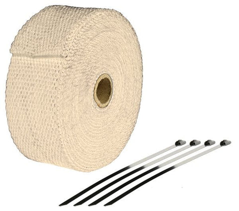 Izplūdes termiskā lente 10M COPPER + 4 stiprinājumi platums: 50mm biezums: 1,5mm SIFAM MOTOVEIKALS 21