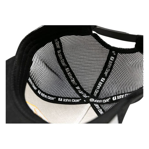 John Doe cap JDM Heritage Black/white/yellow JOHN DOE MOTOVEIKALS 21