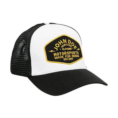 John Doe cap JDM Heritage Black/white/yellow JOHN DOE MOTOVEIKALS 21