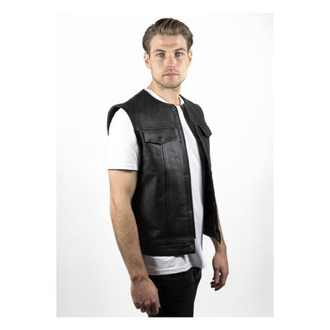 John Doe MC Outlaw leather vest black JOHN DOE MOTOVEIKALS 21