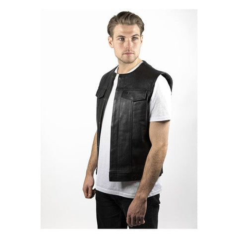 John Doe MC Outlaw leather vest black JOHN DOE MOTOVEIKALS 21
