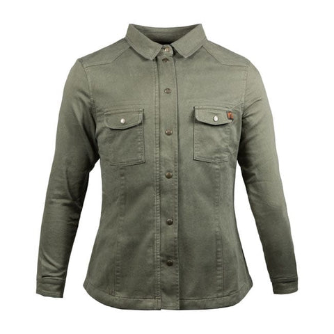 John Doe Motoshirt female XTM© olive JOHN DOE MOTOVEIKALS 21