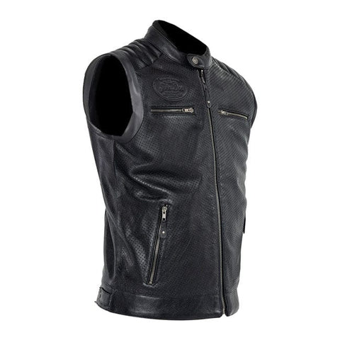 John Doe Storm Leather vest black JOHN DOE MOTOVEIKALS 21