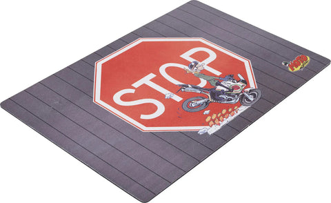 Kājslauķis MOTOmania "Stop" 60x40cm NOSTALGIC ART MOTOVEIKALS 21