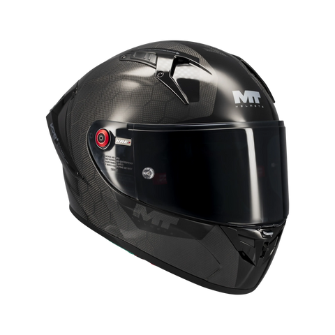 Karbona moto ķivere MT Helmets KRE+ S Pure A1 Gloss MT HELMETS MOTOVEIKALS 21
