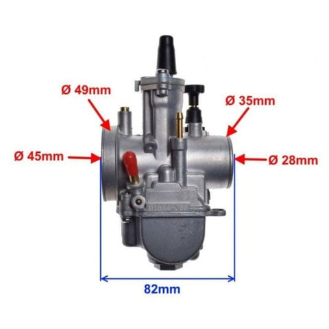 Karburators TUNING 28mm 150-300cc REPLICA MOTOVEIKALS 21