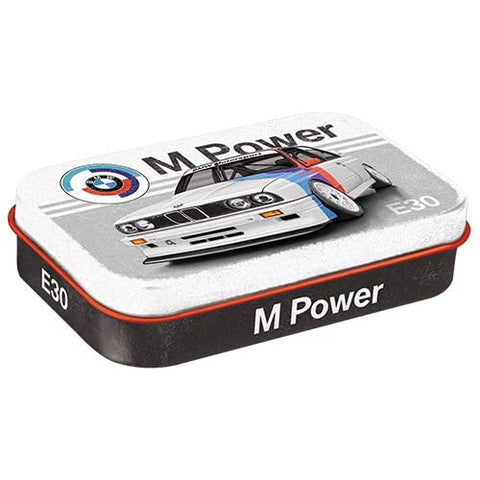 Kastīte ar piparmētru konfektēm BMW MOTOSPORT M-POWER XL NOSTALGIC ART MOTOVEIKALS 21