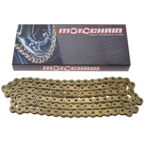 Ķēde DRIVE CHAIN 420H 140 LINKS GOLD MOTOCHAIN MOTOVEIKALS 21