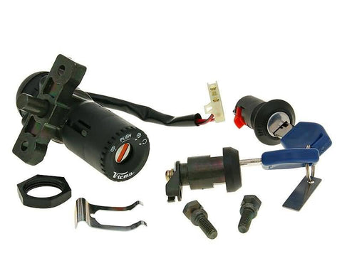 key switch lock set for Honda SH125, SH150 (-04) VPARTS MOTOVEIKALS 21