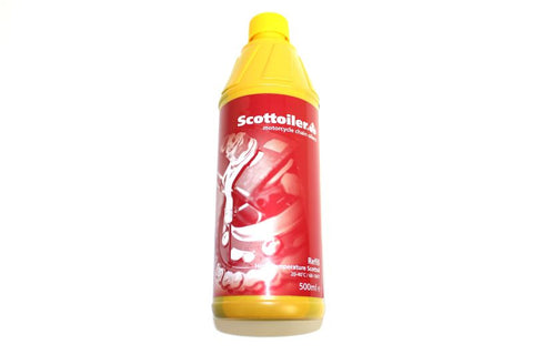 Ķēžu eļļa Scottoiler sistēmai - Scottoil High Temperature Red 500 ml SCOTTOILER MOTOVEIKALS 21