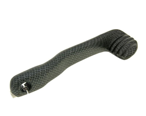 kick starter aluminum carbon look for Aprilia (Minarelli engine) VPARTS MOTOVEIKALS 21