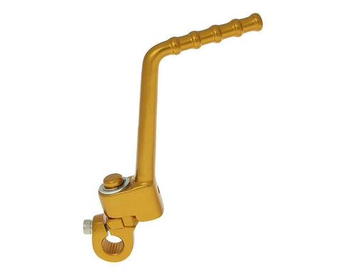 kickstart lever aluminum orange for Derbi EBE, D50B0 VPARTS MOTOVEIKALS 21