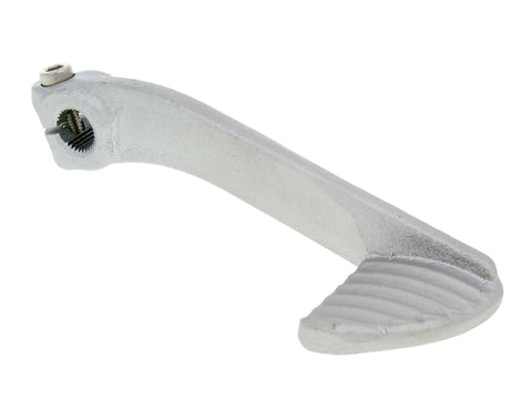 kickstart lever Buzzetti steel silver in color for Peugeot 50, 100cc BUZZETTI MOTOVEIKALS 21