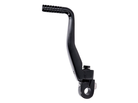 kickstart lever foldable, anodized aluminum, black for Simson S50, S51, S53, S70, S83 101 OCTANE MOTOVEIKALS 21