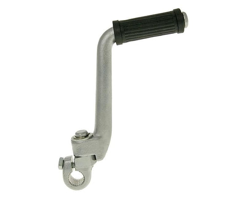 kickstart lever silver for Derbi D50B0, EBE VPARTS MOTOVEIKALS 21