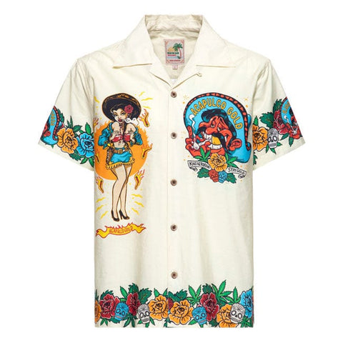 King Kerosin Acapulco hawaii shirt off white KING KEROSIN MOTOVEIKALS 21