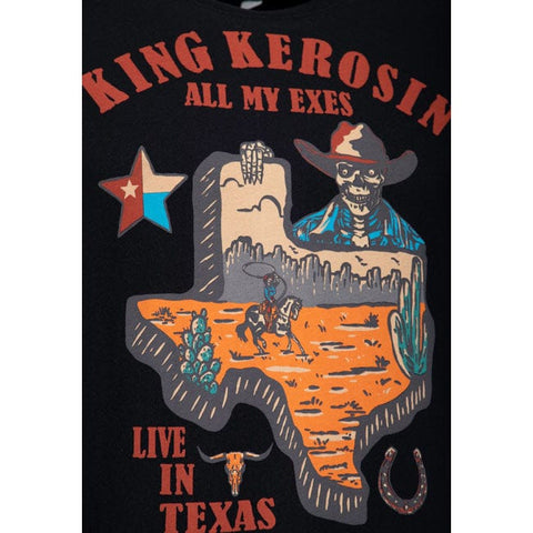 King Kerosin All my exes t-shirt KING KEROSIN MOTOVEIKALS 21